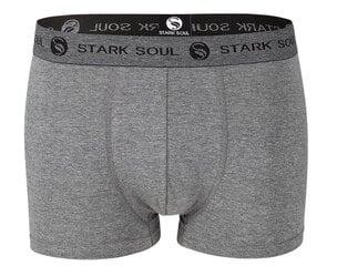 Мужские боксеры из хлопка Stark Soul, серый меланж 4 шт. + подарок цена и информация | Трусы | pigu.lt