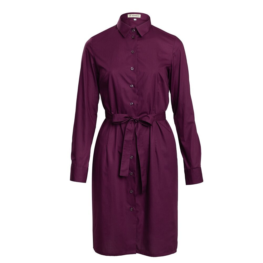 Moteriška suknelė 21S006, violetinės spalvos kaina ir informacija | Suknelės | pigu.lt