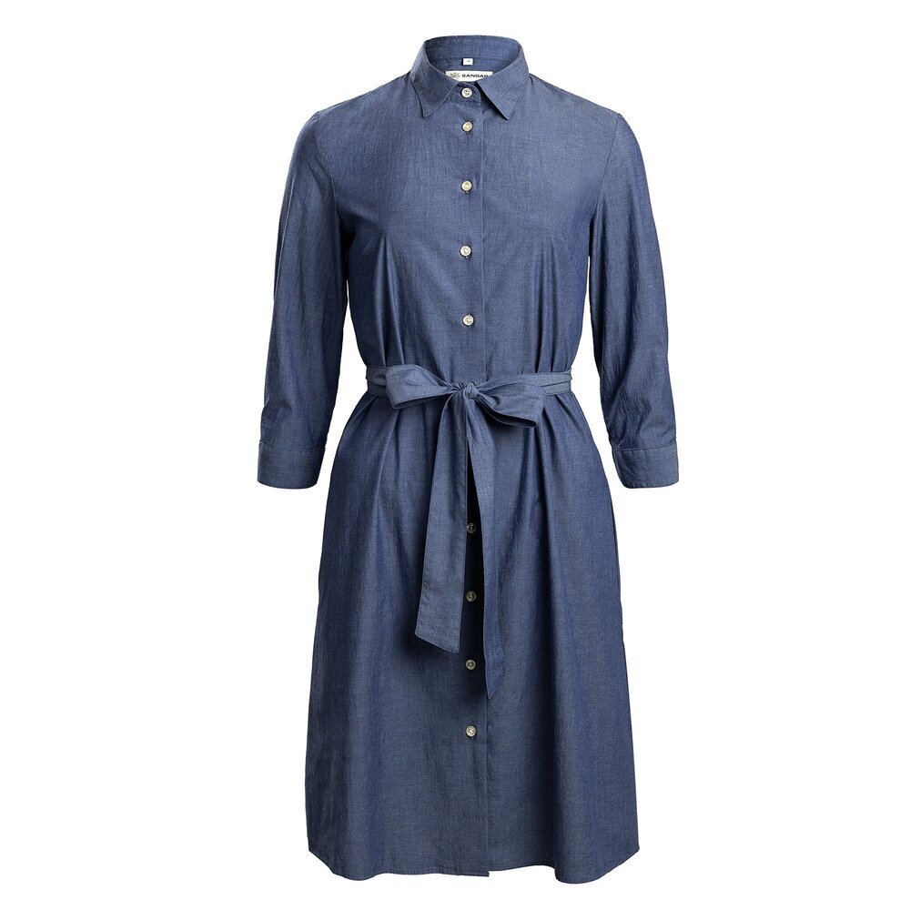 Moteriška suknelė 21S005, mėlyna kaina ir informacija | Suknelės | pigu.lt
