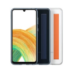 Samsung EF-XA336CTEGWW Slim чехол с ремешком для Samsung Galaxy A33, полупрозрачный цена и информация | Чехлы для телефонов | pigu.lt