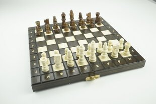 Mediniai šachmatai populiarieji kaina ir informacija | Stalo žaidimai, galvosūkiai | pigu.lt