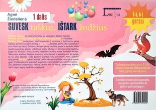 Suvesk taškus, Ištark žodžius. 1 dalis kaina ir informacija | Lavinamieji žaislai | pigu.lt