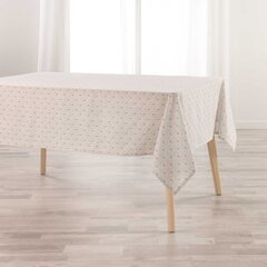 Smėlio spalvos raštuota medvilninė staltiesė Giana 140x240cm kaina ir informacija | Staltiesės, servetėlės | pigu.lt