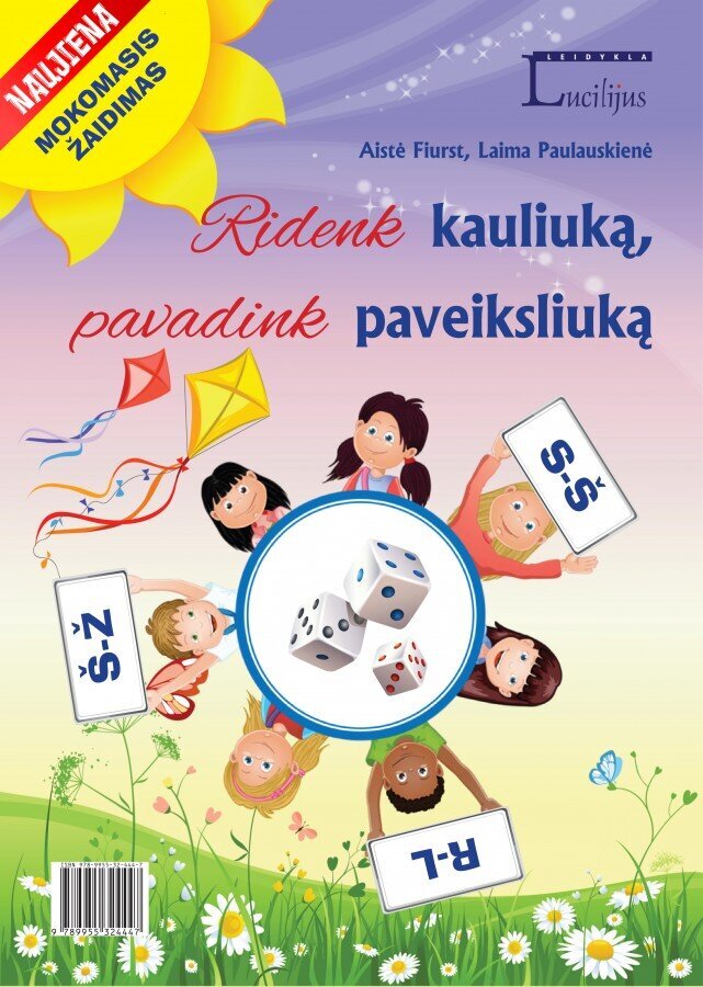 Ridenk kauliuką, pavadink paveiksliuką kaina ir informacija | Stalo žaidimai, galvosūkiai | pigu.lt