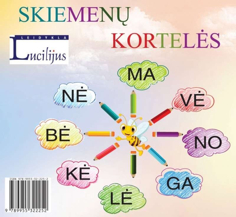 Skiemenų kortelės kaina ir informacija | Lavinamieji žaislai | pigu.lt