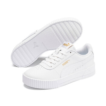 Женские кроссовки Pumа Carina 385849*05, черные/белые, 4065449652704 цена и информация | Спортивная обувь, кроссовки для женщин | pigu.lt