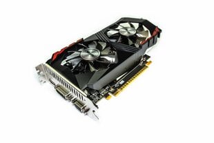 Vaizdo plokštė AFOX Geforce GTX750TI 2GB GDDR5 DVI HDMI VGA kaina ir informacija | Vaizdo plokštės (GPU) | pigu.lt