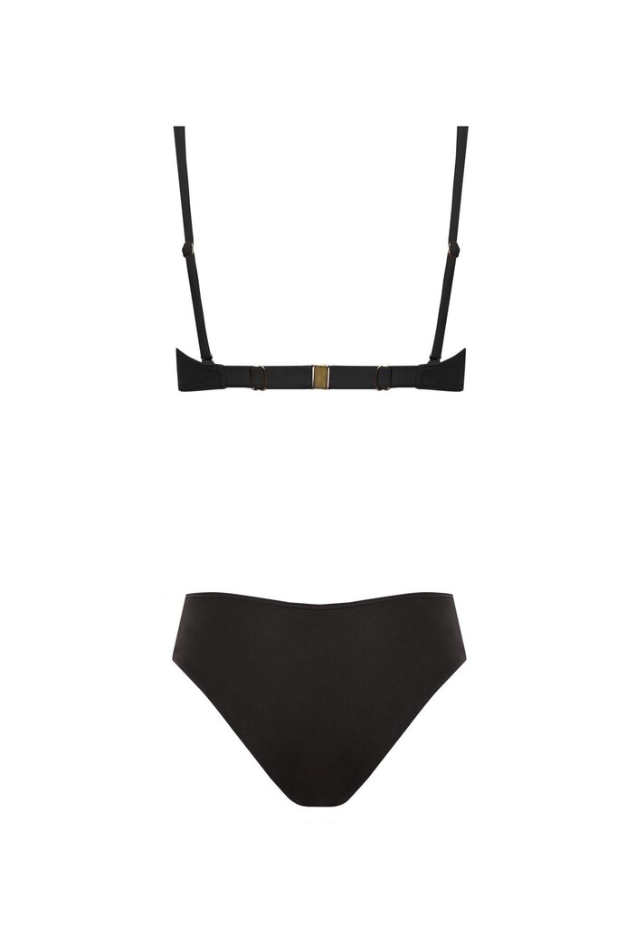Moteriškas dviejų dalių maudymosi kostiumėlis Self S730CH1*19, juodas 5902844933795 цена и информация | Maudymosi kostiumėliai | pigu.lt