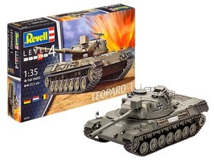 Сборная пластиковая модель Revell - Leopard 1, 1/35 03240 цена и информация | Конструкторы и кубики | pigu.lt