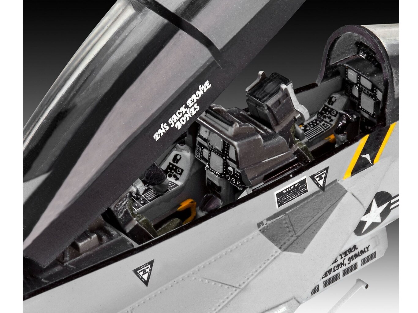 Plastikinis surenkamas modelis Revell F/A-18F Super Hornet, 1/72, 63834 kaina ir informacija | Konstruktoriai ir kaladėlės | pigu.lt