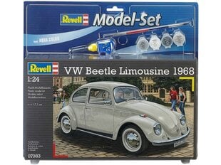 Plastikinis surenkamas modelis Revell VW Beetle Limousine 1968, 1/24, 67083 kaina ir informacija | Konstruktoriai ir kaladėlės | pigu.lt