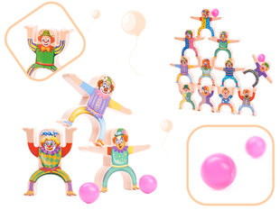 Игра на ловкость, балансирующая башня клоунов цена и информация | Развивающие игрушки | pigu.lt
