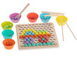 Dėlionė Montessori karoliukai, 77 vnt kaina ir informacija | Lavinamieji žaislai | pigu.lt