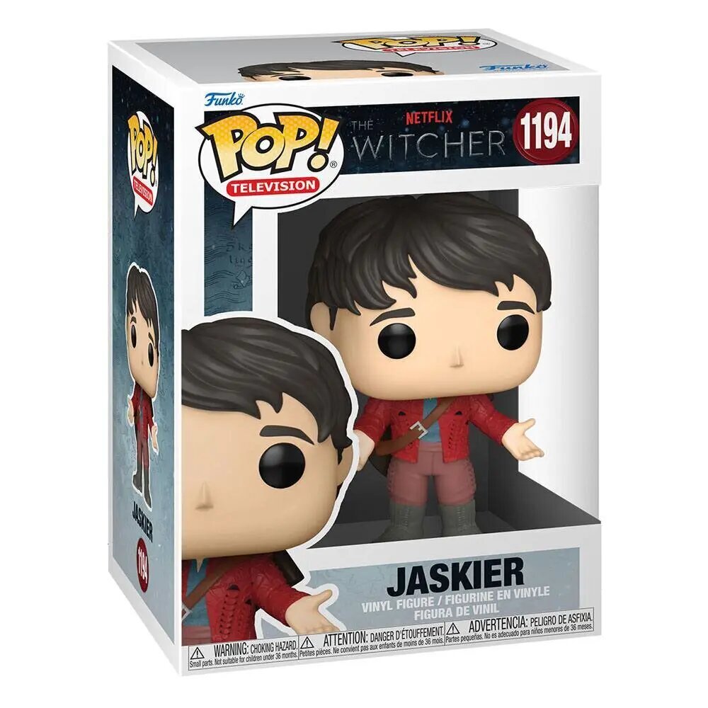 The Witcher POP! TV Jaskier, 9 cm kaina ir informacija | Žaidėjų atributika | pigu.lt