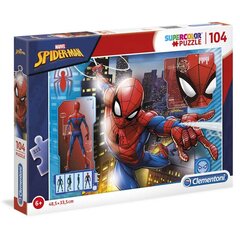 Dėlionė Marvel Spiderman 104 dalių kaina ir informacija | Dėlionės (puzzle) | pigu.lt
