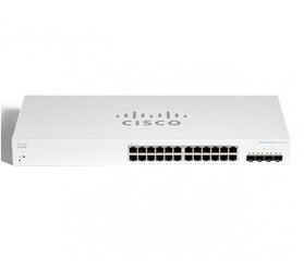 Cisco CBS220-24T-4X-EU Switch kaina ir informacija | Komutatoriai (Switch) | pigu.lt