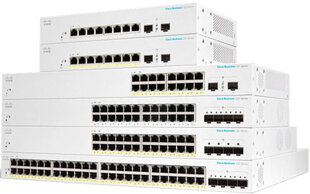 Cisco CBS220-24T-4X-EU Switch kaina ir informacija | Komutatoriai (Switch) | pigu.lt