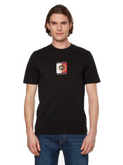 Мужская футболка Tommy Hilfiger T-SHIRT ICON SQUARE TEE BLACK MW0MW24556 BDS 45781 цена и информация | Футболка мужская | pigu.lt