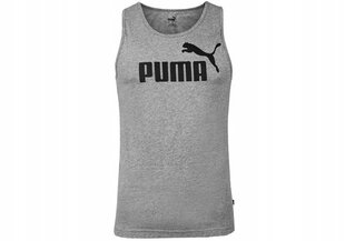 Мужская футболка Puma ESS TANK, серая 586670 03 45635 цена и информация | Футболка мужская | pigu.lt