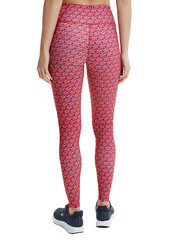 Moteriškos tamprės Tommy Hilfiger RW AOP LEGGING PINK S10S101156 0KP 45769 M kaina ir informacija | Sportinė apranga moterims | pigu.lt