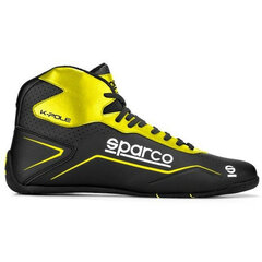 Lenktynių batai Sparco K-POLE Geltona (Dydis 40) kaina ir informacija | Moto batai | pigu.lt