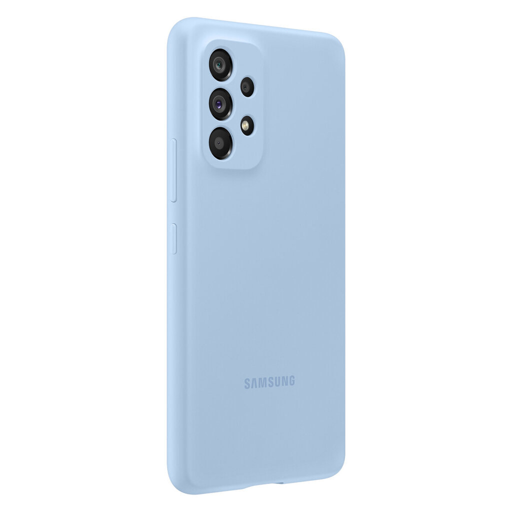 Samsung Силиконовый чехол EF-PA536TLEGWW, для Galaxy A53 5G, Arctic Blue  цена | pigu.lt