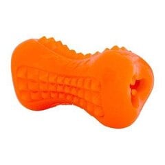 Rogz Yumz Treat Medium Orange oranžinis kaulas, 11.5x4cm kaina ir informacija | Žaislai šunims | pigu.lt
