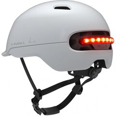 Išmanusis dviratininko šalmas Livall C20 LED/SOS baltas, dydis M 54-58cm kaina ir informacija | Šalmai | pigu.lt