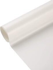 Матовая белая пленка, белая «замороженная» наклейка на окно, непрозрачная (45 x 150 см) цена и информация | Интерьерные наклейки | pigu.lt