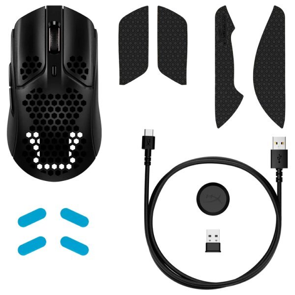 HyperX Pulsefire Haste Wireless, Black kaina ir informacija | Pelės | pigu.lt