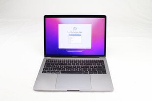 MacBook Pro 2017 Retina 13" 2xUSB-C - Core i5 2.3GHz / 8GB / 128GB SSD / SWE / Space Gray (atnaujintas, būklė A) kaina ir informacija | Nešiojami kompiuteriai | pigu.lt