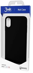 3mk Matt Case, skirta Samsung Galaxy A73 5G, juoda kaina ir informacija | Telefono dėklai | pigu.lt
