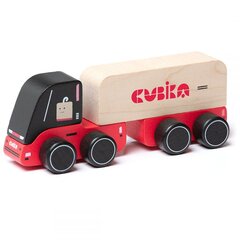 Mediniai automobilis Cubika Sunkvežimis kaina ir informacija | Žaislai berniukams | pigu.lt