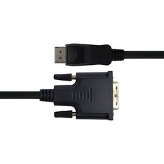 Кабель Deltaco, DisplayPort - DVI-D, 1080p 60Hz, 1 м цена и информация | Кабели и провода | pigu.lt