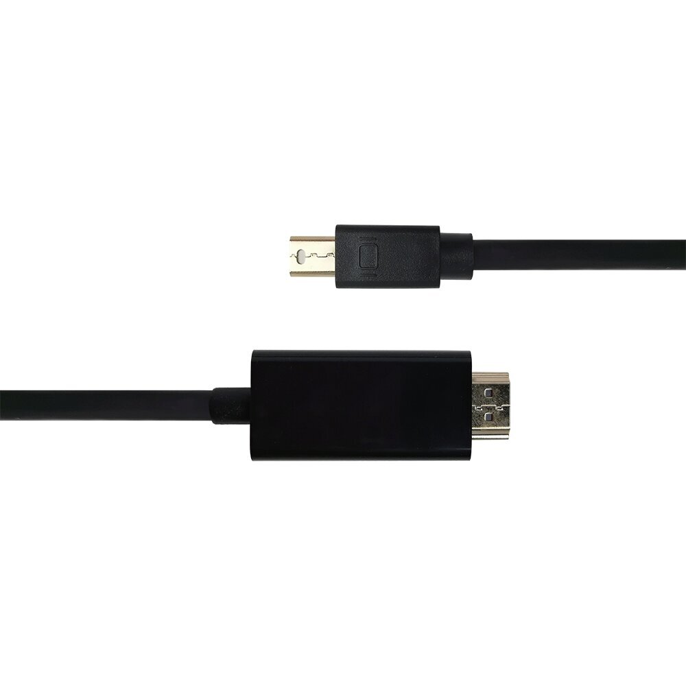 Deltaco, Mini DP/HDMI, 1 m цена и информация | Kabeliai ir laidai | pigu.lt