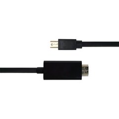 Deltaco, Mini DP/HDMI, 2 m цена и информация | Кабели и провода | pigu.lt