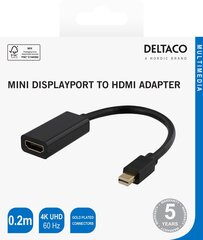 Deltaco 00110024 kaina ir informacija | Adapteriai, USB šakotuvai | pigu.lt