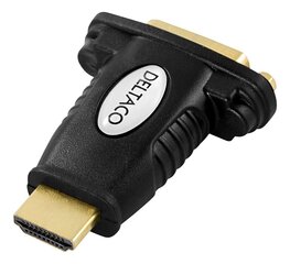 Deltaco, HDMI/DVI-D цена и информация | Адаптеры, USB-разветвители | pigu.lt