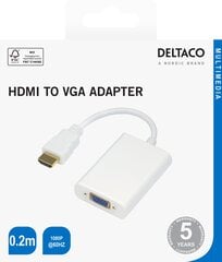 Deltaco R00100029 kaina ir informacija | Adapteriai, USB šakotuvai | pigu.lt