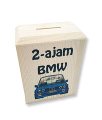 Medinė taupyklė „2-ajam BMW“ kaina ir informacija | Kitos originalios dovanos | pigu.lt