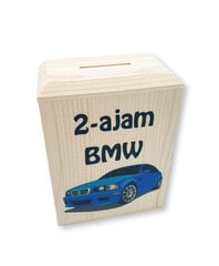 Medinė taupyklė „2-ajam BMW“ kaina ir informacija | Kitos originalios dovanos | pigu.lt