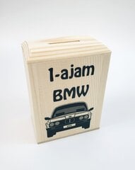 Medinė taupyklė „1-ajam BMW“ цена и информация | Другие оригинальные подарки | pigu.lt