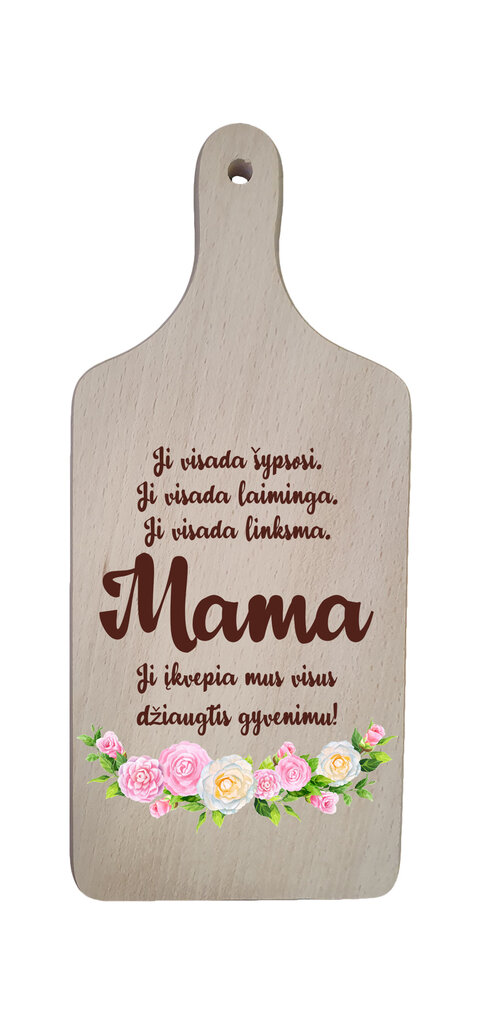 PJAUSTYMO LENTELĖ „MAMA“ kaina ir informacija | Kitos originalios dovanos | pigu.lt