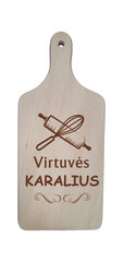 Pjaustymo lentelė su spauda „Virtuvės karalius“ цена и информация | Другие оригинальные подарки | pigu.lt