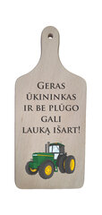 Pjaustymo lentelė „Geras ūkininkas ir be plūgo...“ цена и информация | Другие оригинальные подарки | pigu.lt