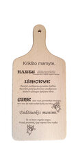 Pjaustymo lentelė „Krikšto mamyte“ цена и информация | Другие оригинальные подарки | pigu.lt