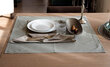 Pilkos lino - medvilnės servetėlės, 45 x 45 cm kaina ir informacija | Staltiesės, servetėlės | pigu.lt
