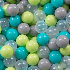 Plastikiniai kamuoliai KiddyMoon, turkio spalva, 100 vnt. kaina ir informacija | Žaislai kūdikiams | pigu.lt