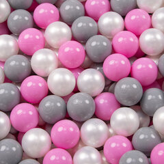 Plastikiniai kamuoliai KiddyMoon, perlų spalva, 300 vnt. kaina ir informacija | Žaislai kūdikiams | pigu.lt