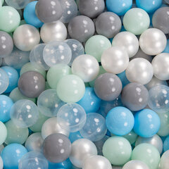 Plastikiniai kamuoliai KiddyMoon, perlų spalva, 700 vnt. kaina ir informacija | Žaislai kūdikiams | pigu.lt